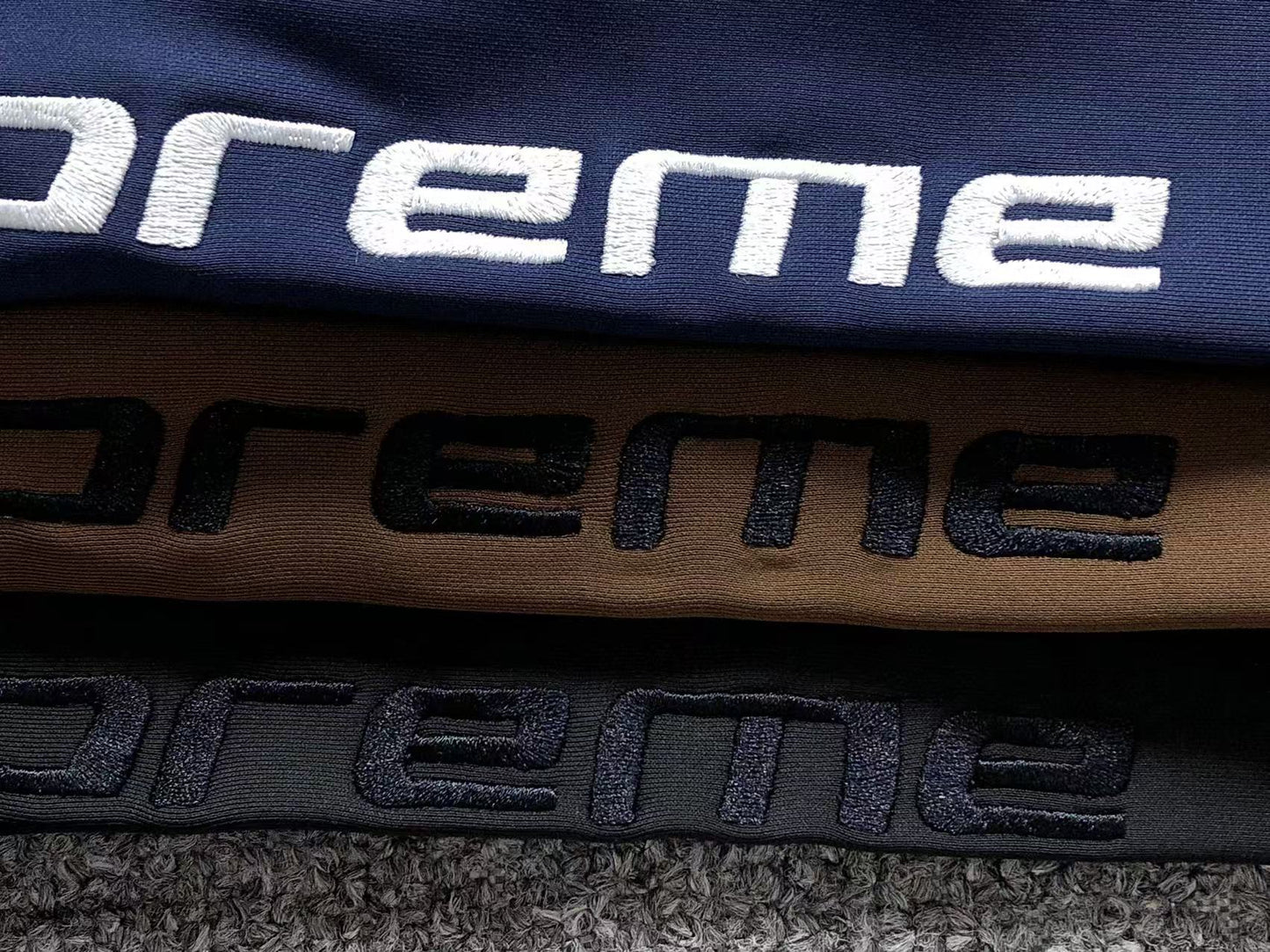 Supreme Jordan Tricot Track Jacket Olive