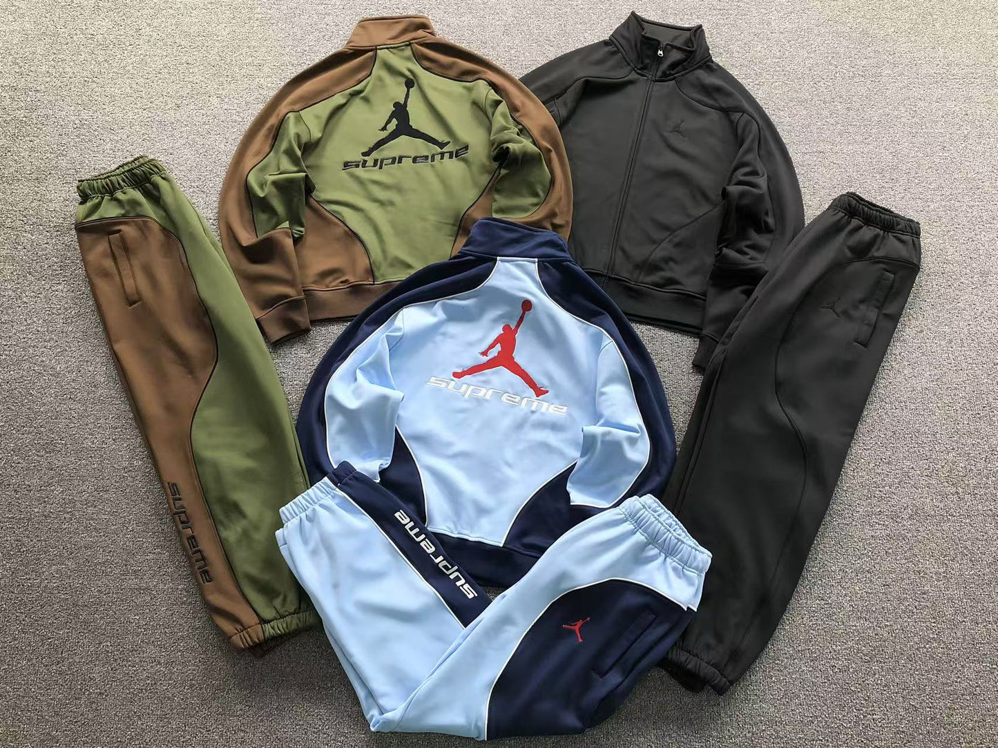 Supreme Jordan Tricot Track Pants Black