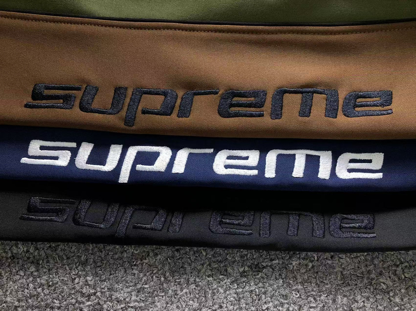 Supreme Jordan Tricot Track Pants Black