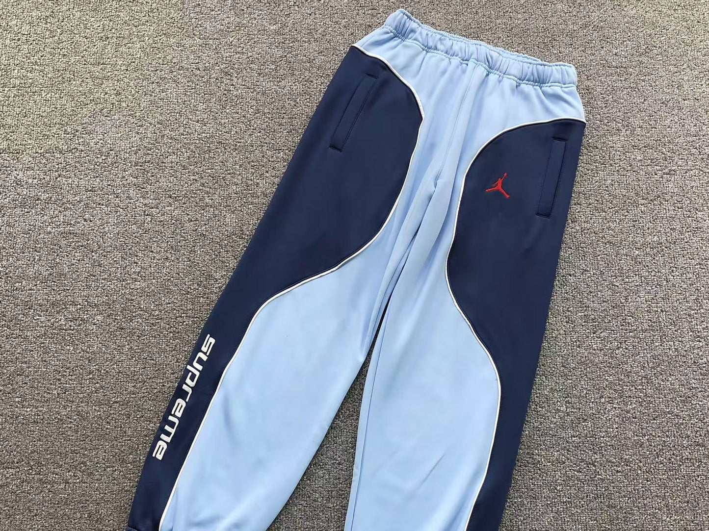 Supreme Jordan Tricot Track Pants Light Blue