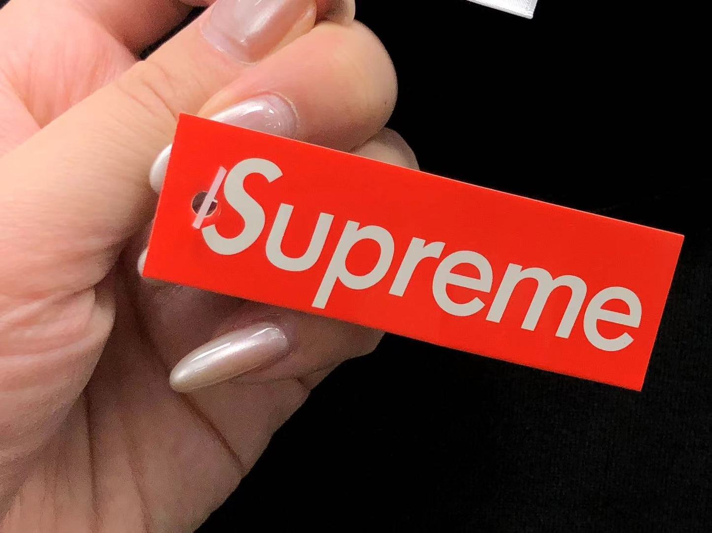 SUPREME LIZARD TEE WHITE