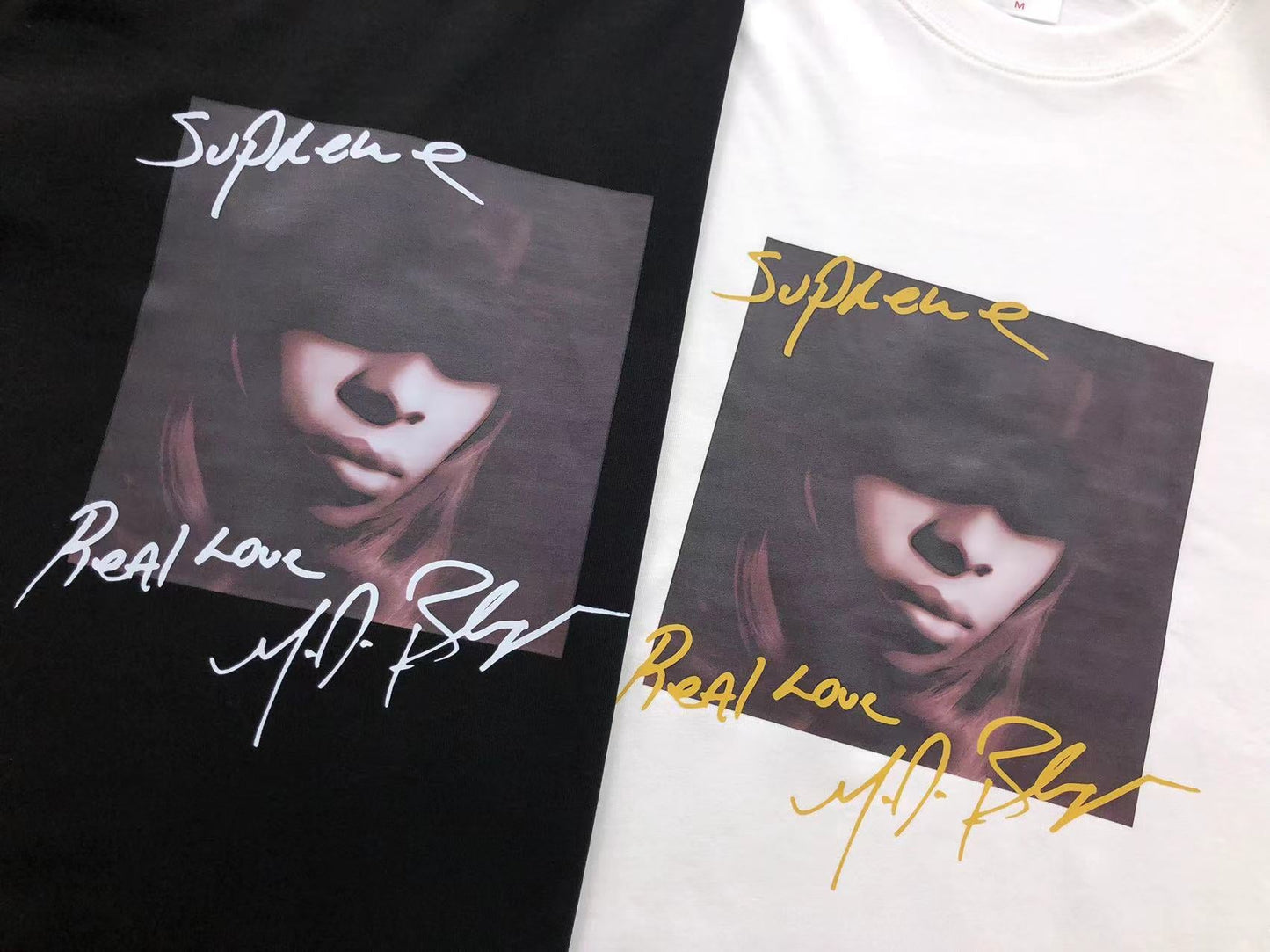 SUPREME MARY J. BLIGE TEE BLACK
