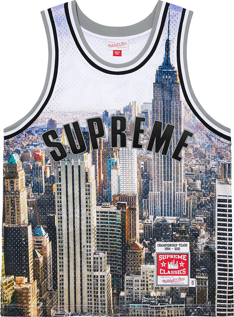 SUPREME MITCHELL & NESS BASCKETBALL JERSEY