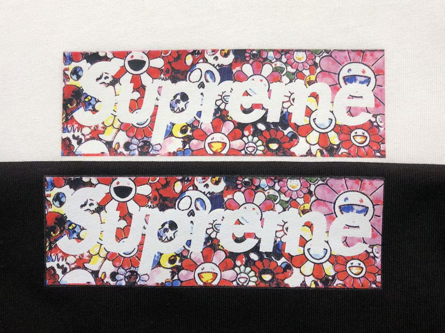 SUPREME MURAKAMI BOX LOGO TEE WHITE