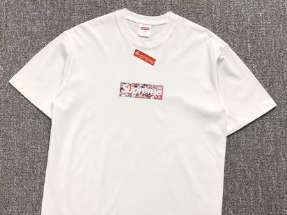 SUPREME MURAKAMI BOX LOGO TEE WHITE