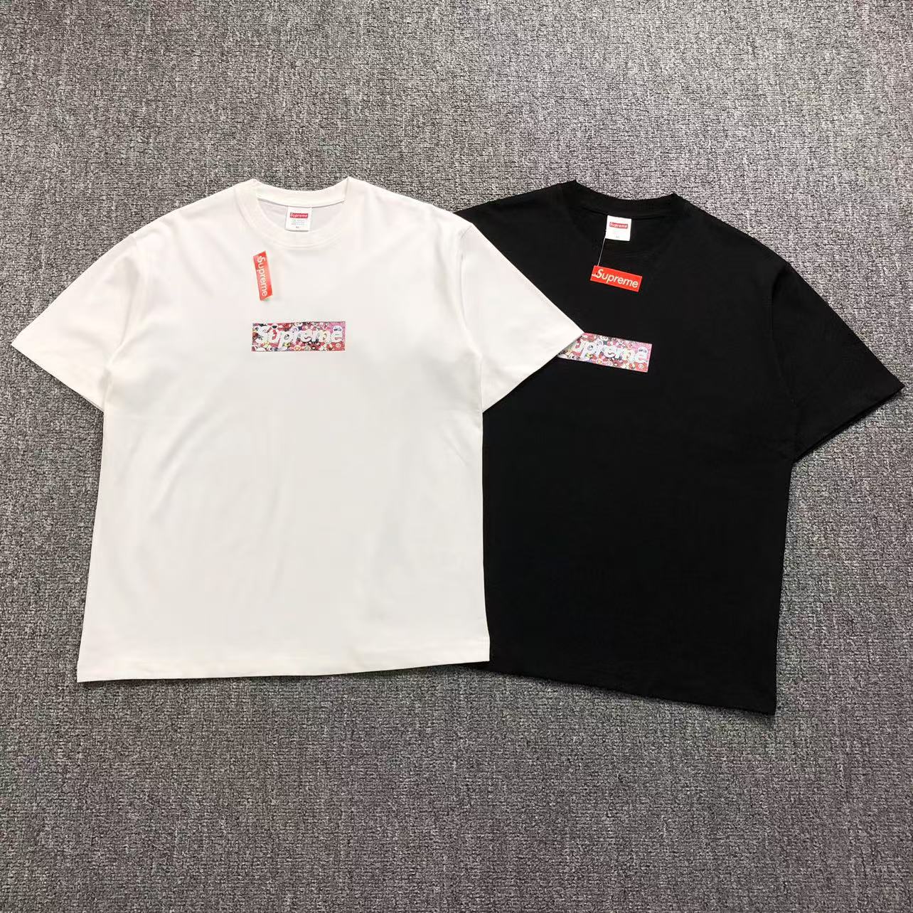 SUPREME MURAKAMI BOX LOGO TEE WHITE