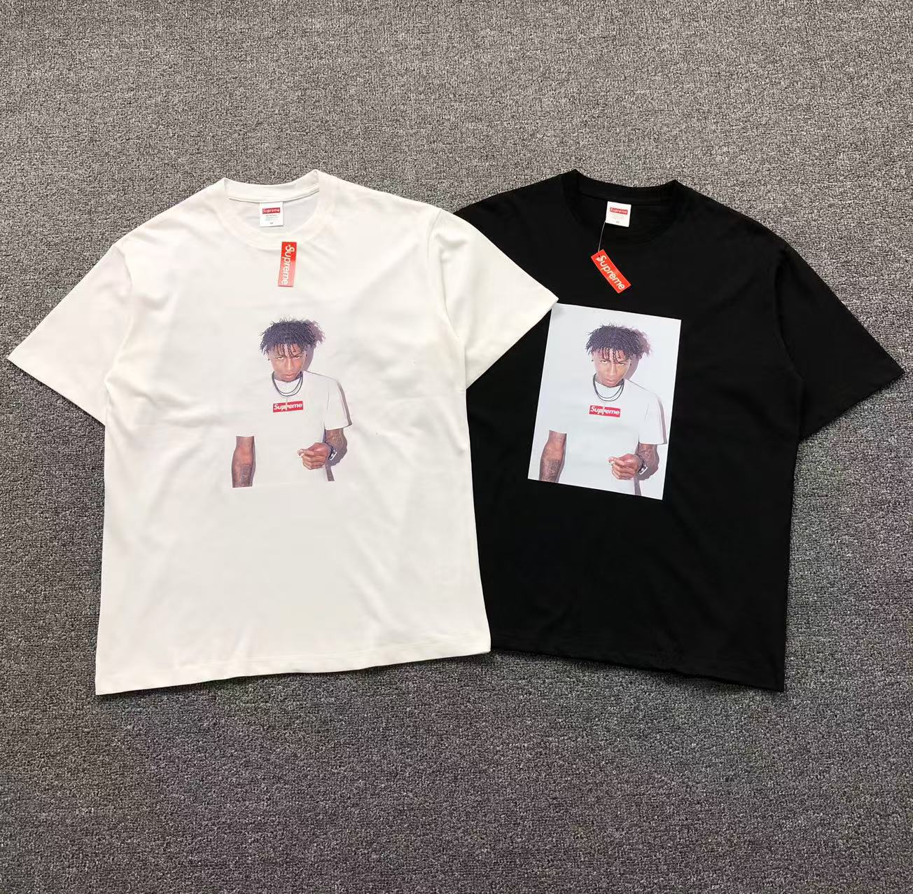 SUPREME NBA YOUNGBOY TEE BLACK