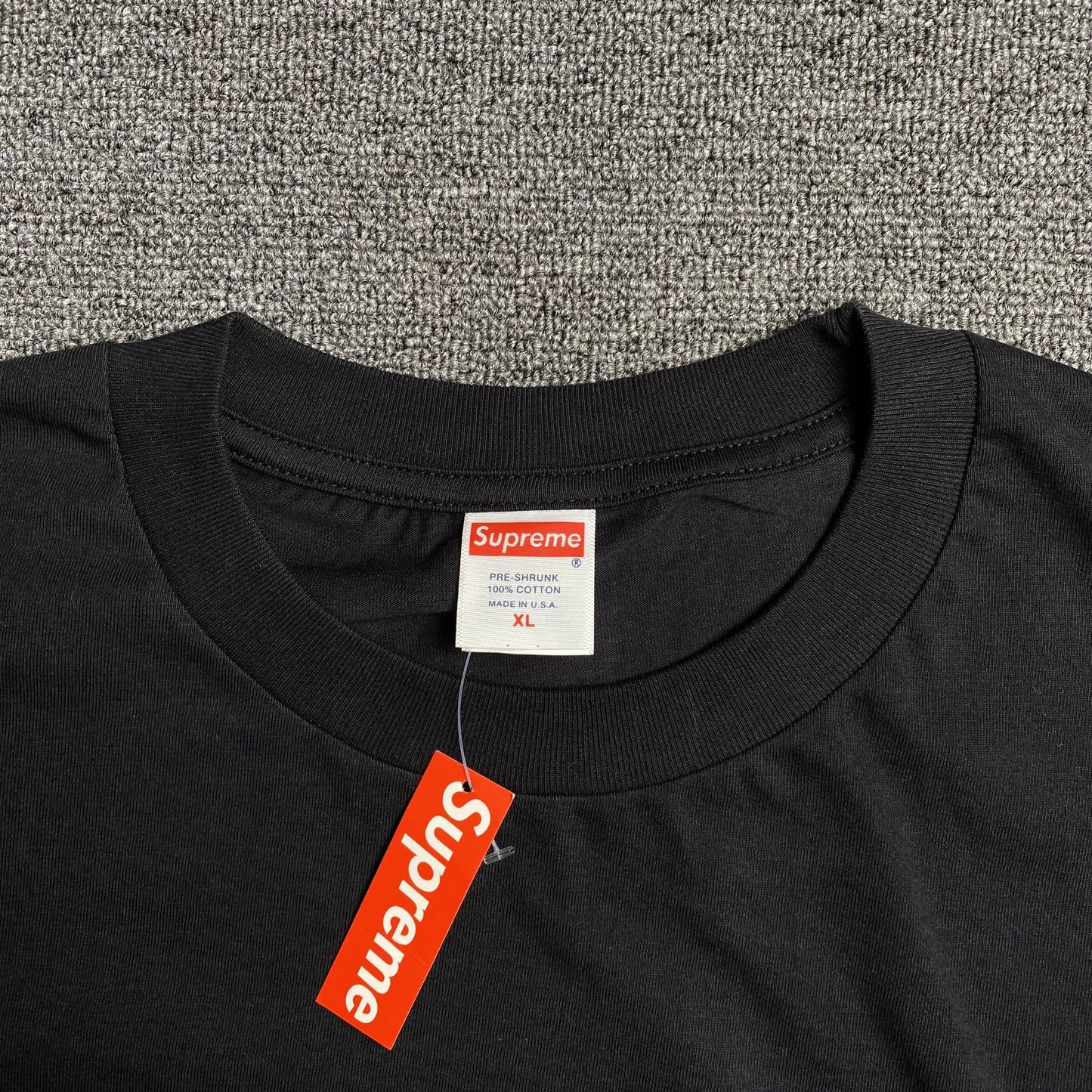 SUPREME PAINT 994 TEE BLACK