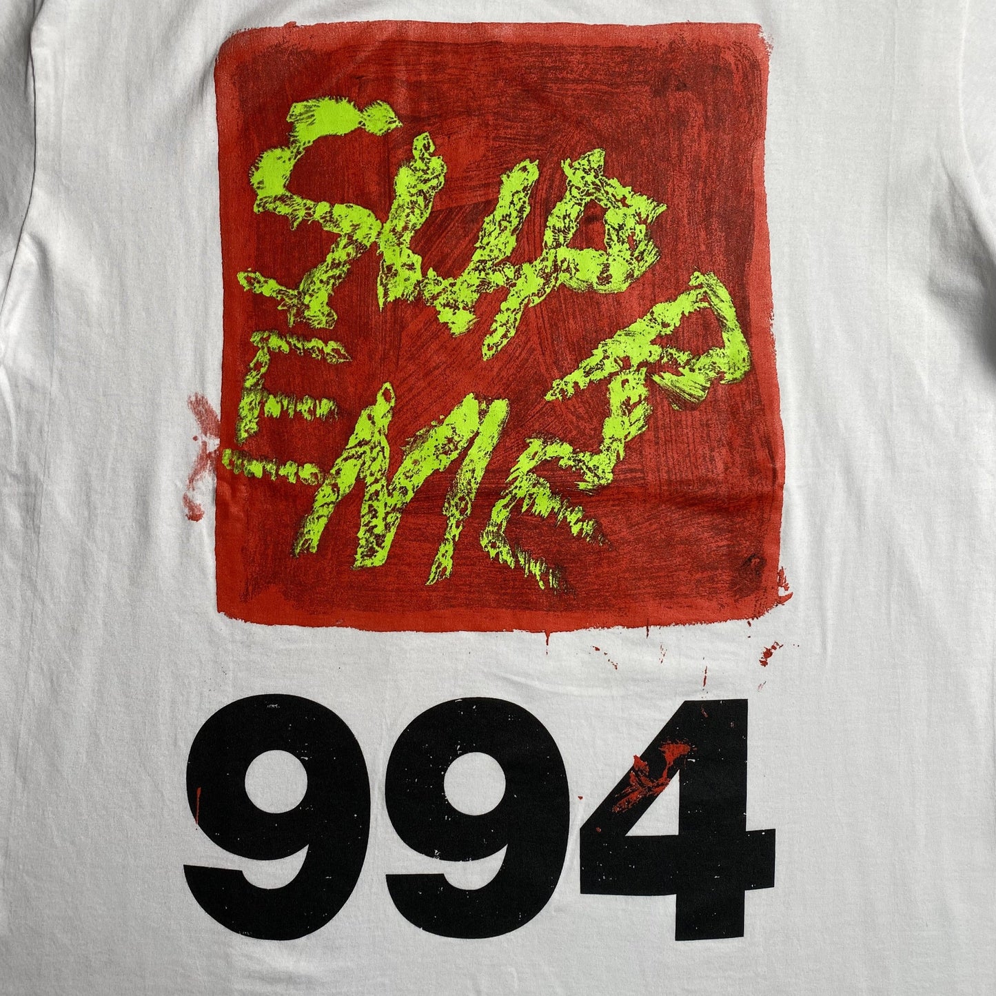 SUPREME PAINT 994 TEE WHITE