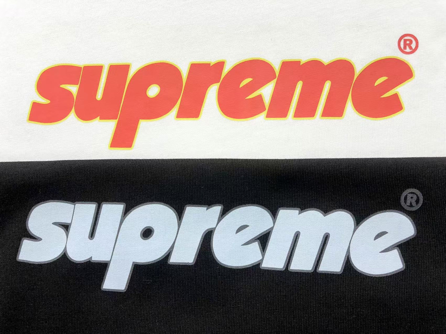 SUPREME PINLINE TEE WHITE