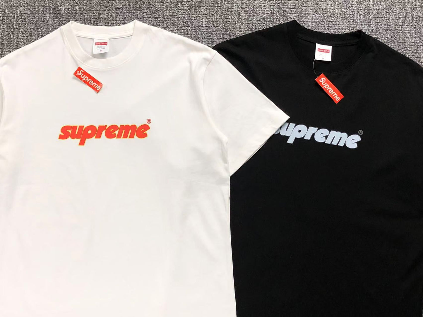 SUPREME PINLINE TEE WHITE