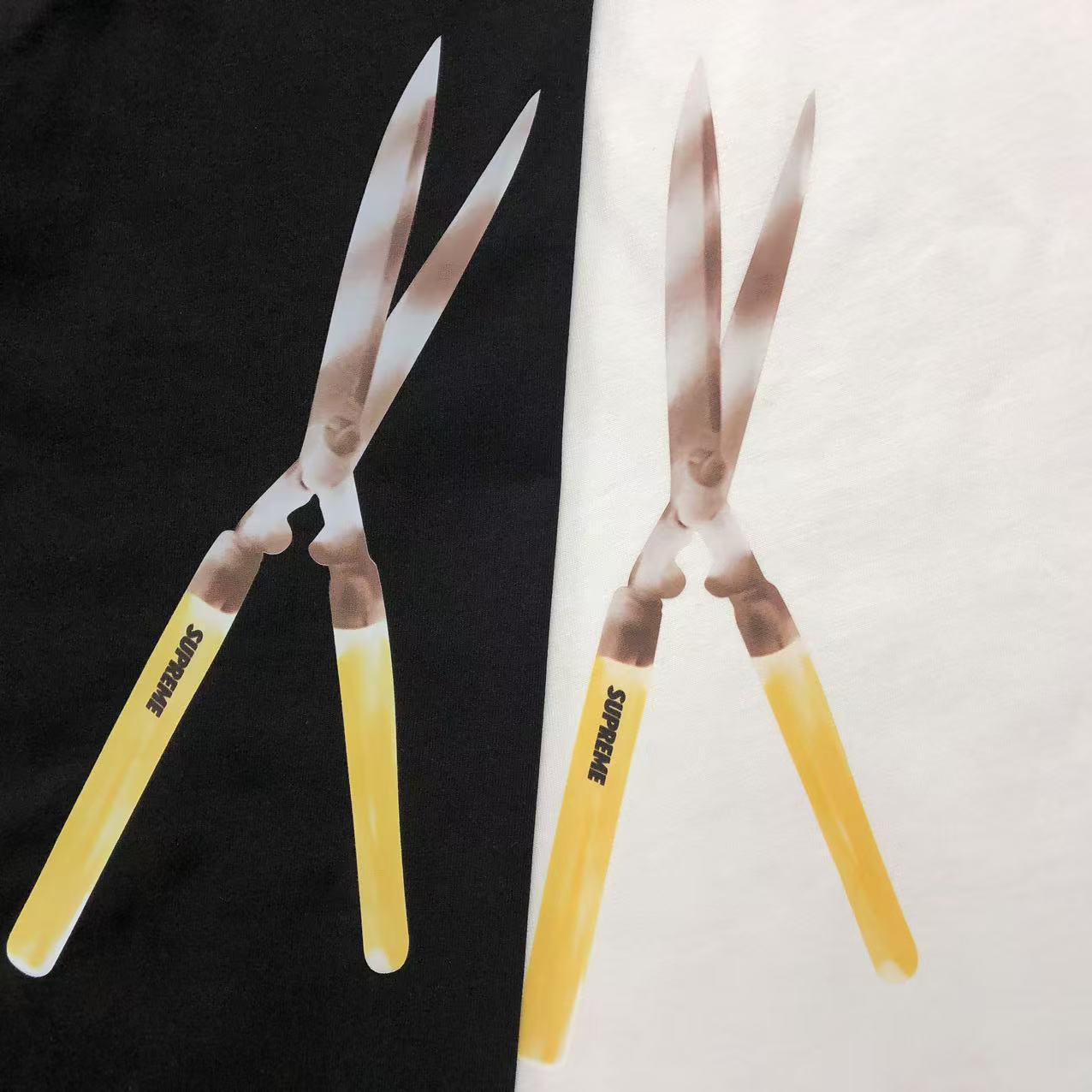 SUPREME SHEARS TEE WHITE