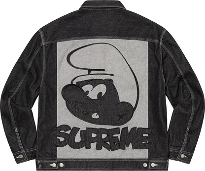 SUPREME SMURFS DENIM JACKET