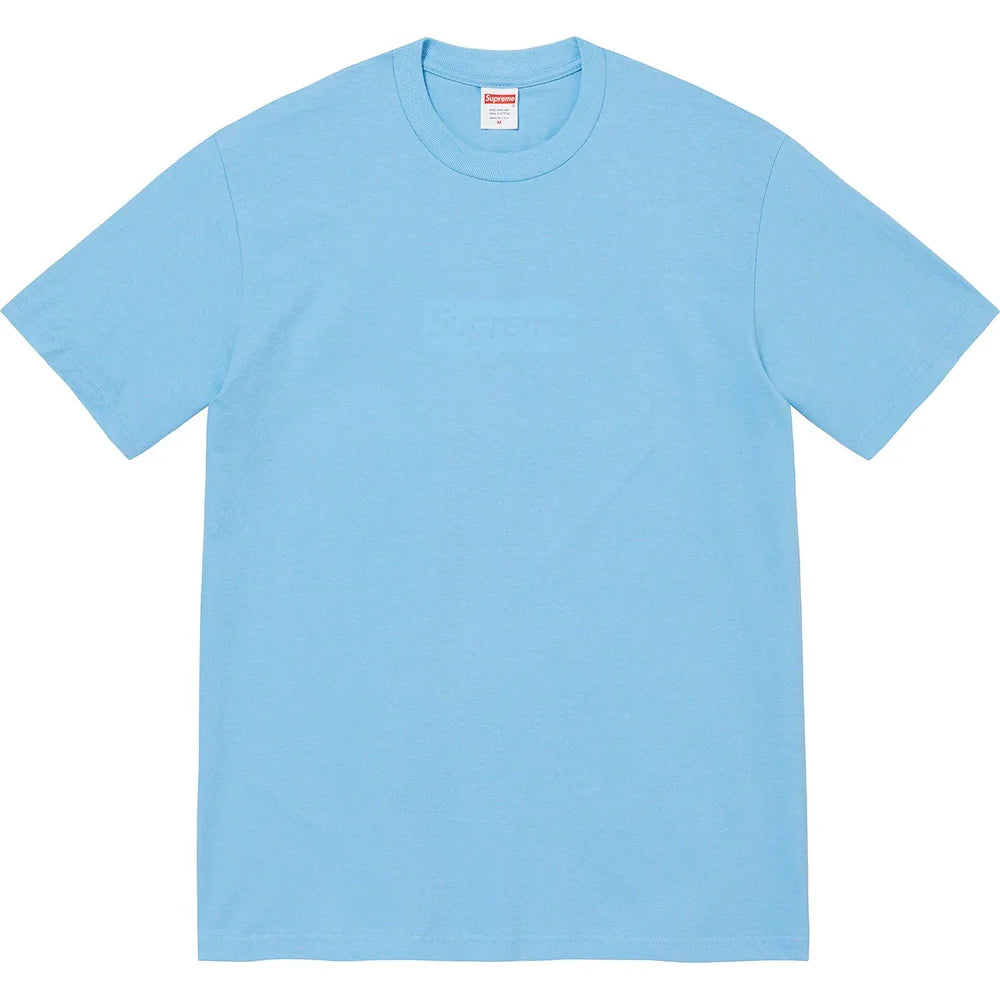 SUPREME TONAL BOX LOGO TEE BRIGHT BLUE