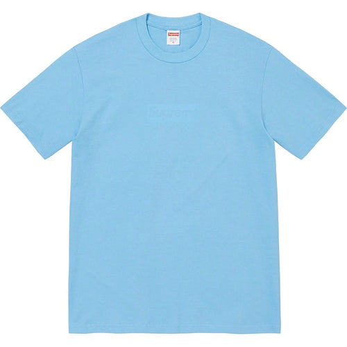 SUPREME TONAL BOX LOGO TEE BRIGHT BLUE