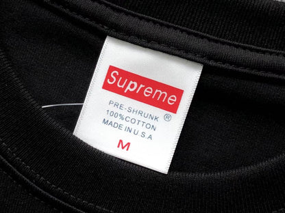 SUPREME TOY MACHINE DEVIL CAT TEE BLACK