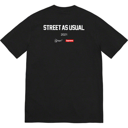 SUPREME WTAPS SIC'EM! T-SHIRT BLACK