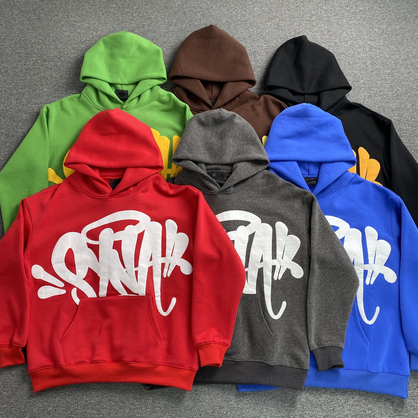 SYNA WORLD SYNA LOGO HOODIE BROWN