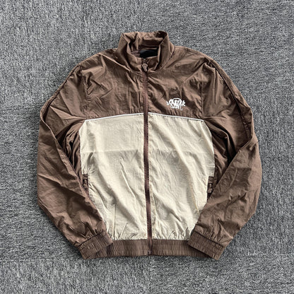 Syna World Syna Logo Shell Jacket Brown