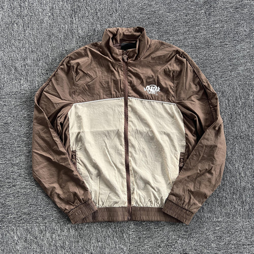 Syna World Syna Logo Shell Jacket Brown