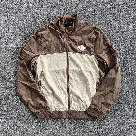 Syna World Syna Logo Shell Jacket Brown