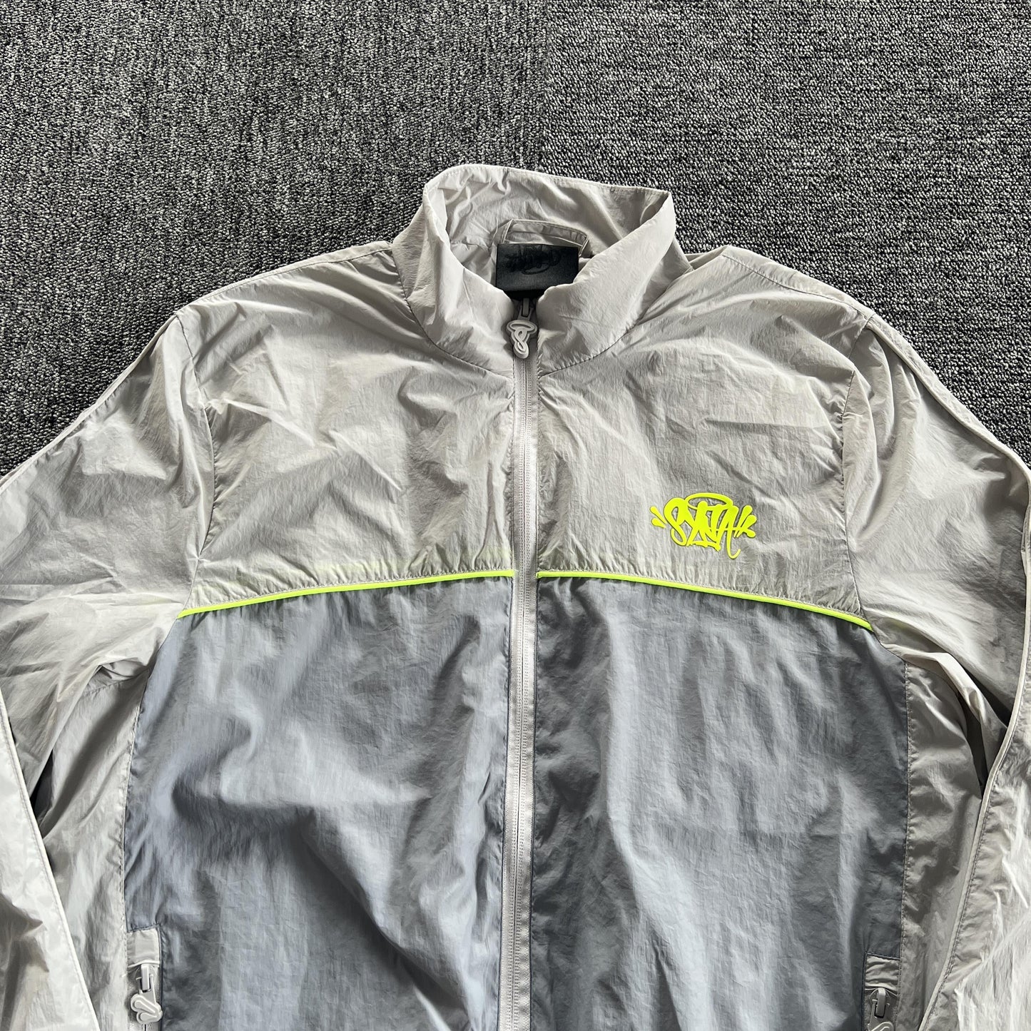 Syna World Syna Logo Shell Jacket Grey