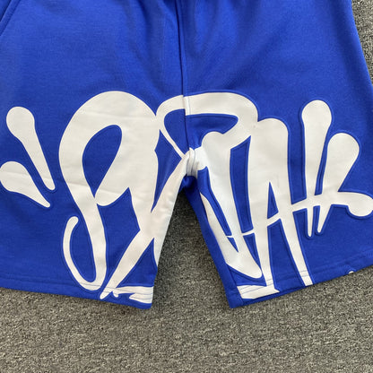 SYNA WORLD SYNA LOGO SHORTS BLUE