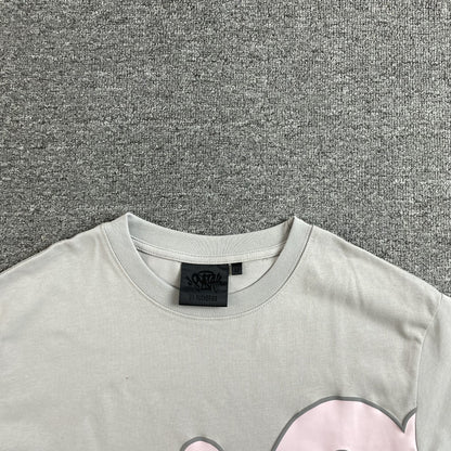 SYNA WORLD SYNA LOGO TEE GREY PINK