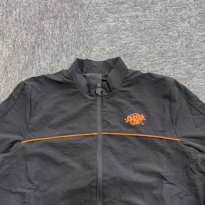 Syna World x CRG Shell Tracksuit Black