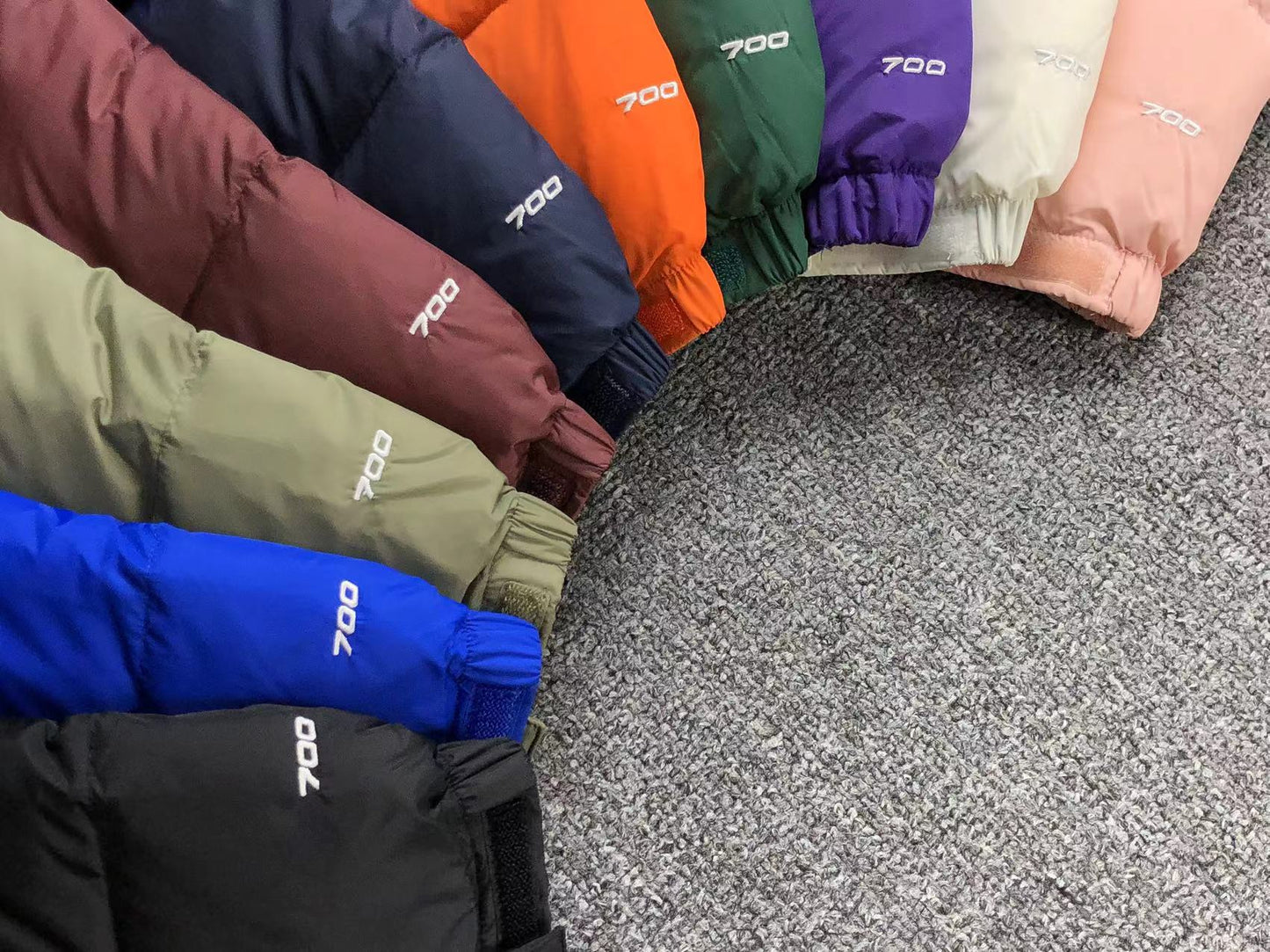 THE NORTH FACE 1996 RETRO NUPTSE 700 FILL PACKABLE JACKET GREEN