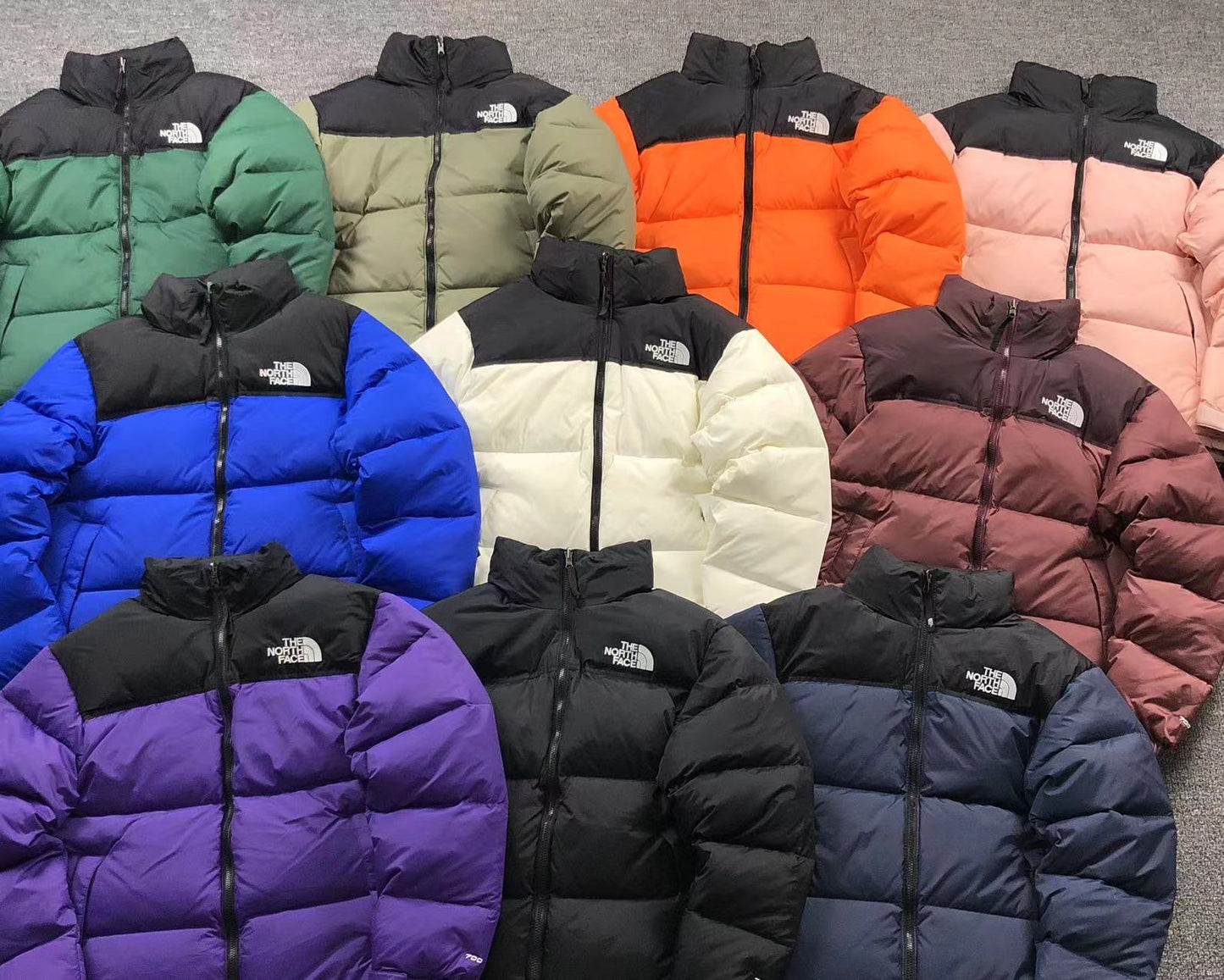 THE NORTH FACE 1996 RETRO NUPTSE 700 FILL PACKABLE JACKET MISTY ROSE
