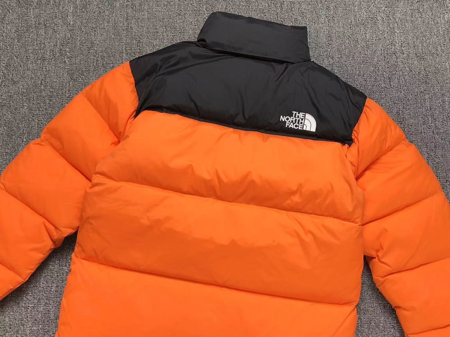 THE NORTH FACE 1996 RETRO NUPTSE 700 FILL PACKABLE JACKET ORANGE