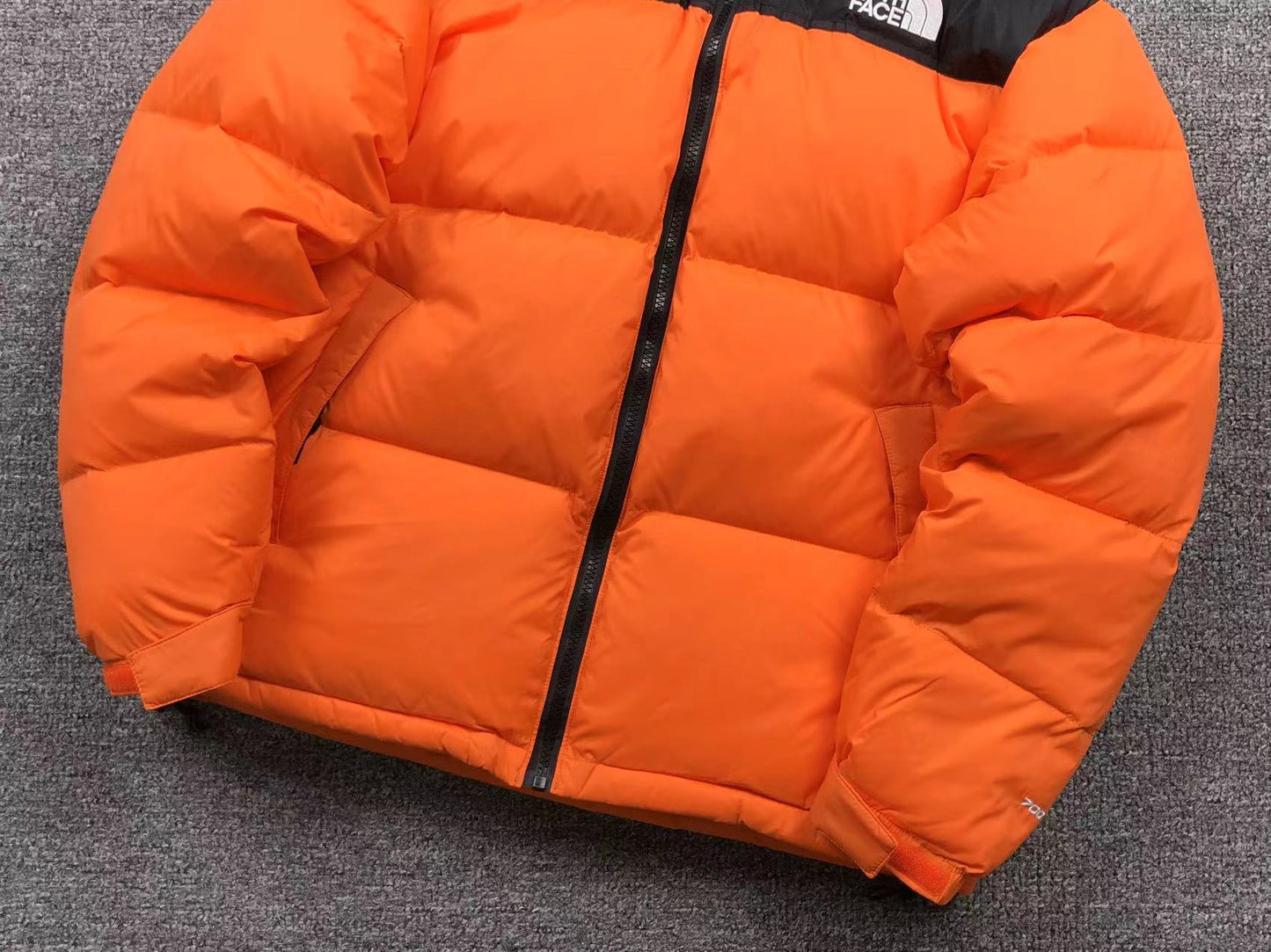THE NORTH FACE 1996 RETRO NUPTSE 700 FILL PACKABLE JACKET ORANGE