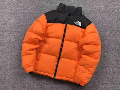 THE NORTH FACE 1996 RETRO NUPTSE 700 FILL PACKABLE JACKET ORANGE