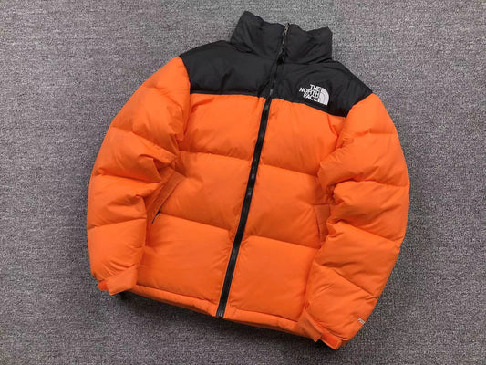 THE NORTH FACE 1996 RETRO NUPTSE 700 FILL PACKABLE JACKET ORANGE