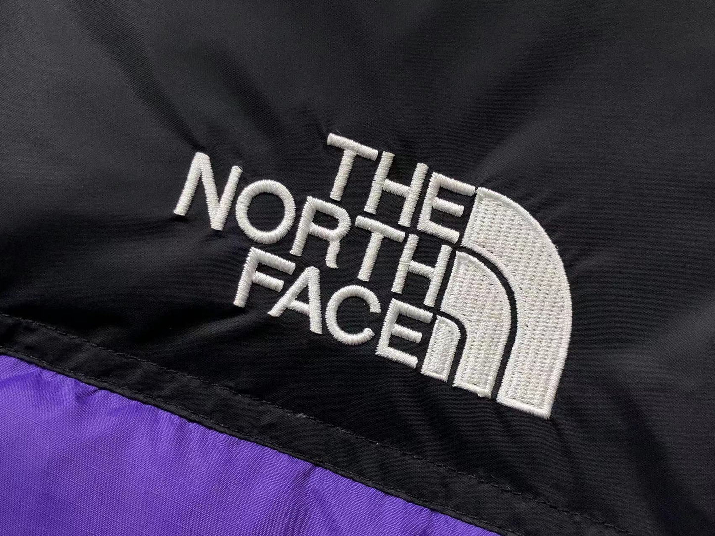 THE NORTH FACE 1996 RETRO NUPTSE 700 FILL PACKABLE JACKET PURPLE