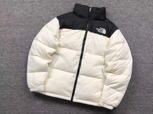THE NORTH FACE 1996 RETRO NUPTSE 700 FILL PACKABLE JACKET WHITE