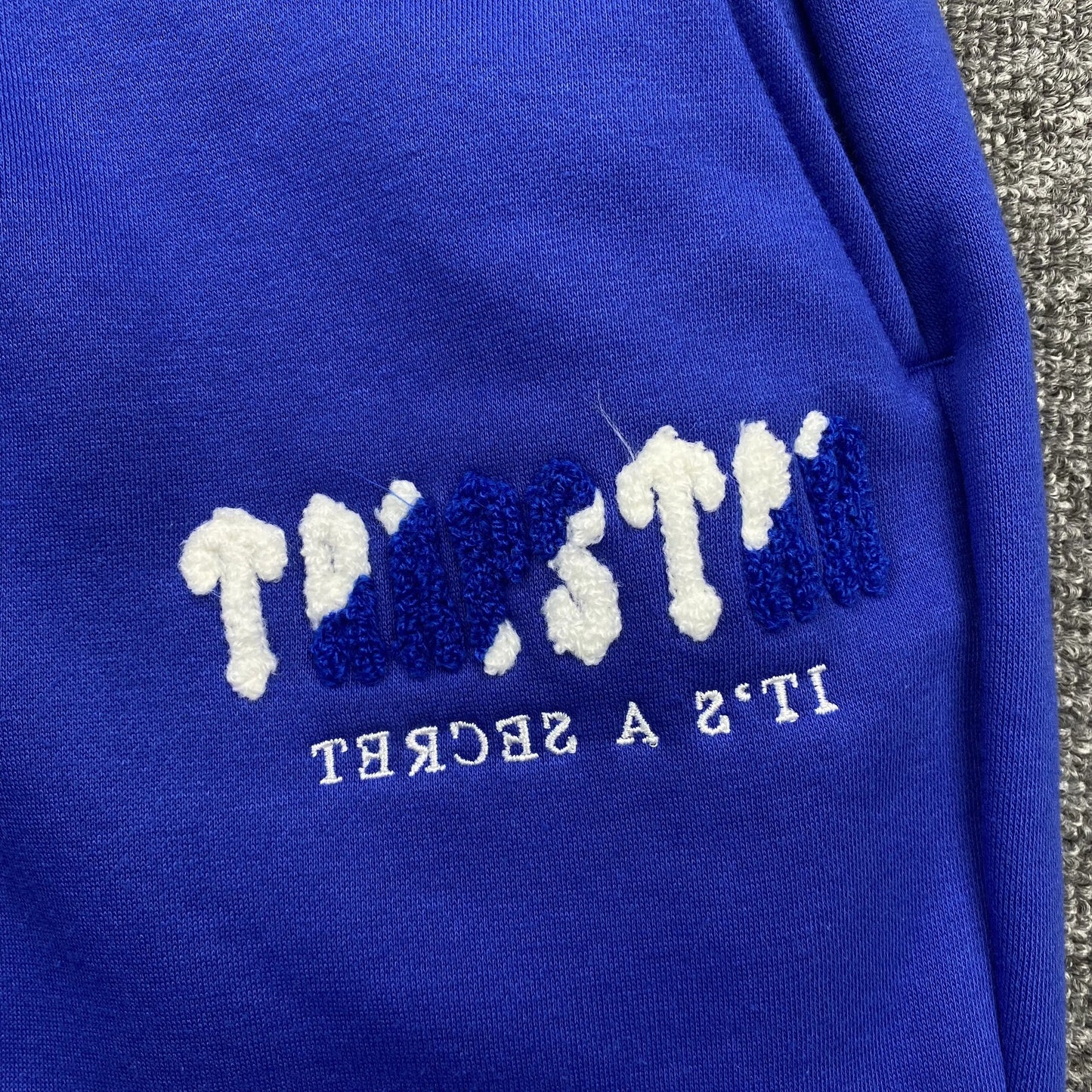 TRAPSTAR CHENILLE DECODED TRACKSUIT DAZZLING BLUE