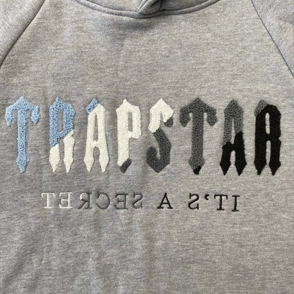 TRAPSTAR CHENILLE DECODED TRACKSUIT GREY ICE FLAVOURS
