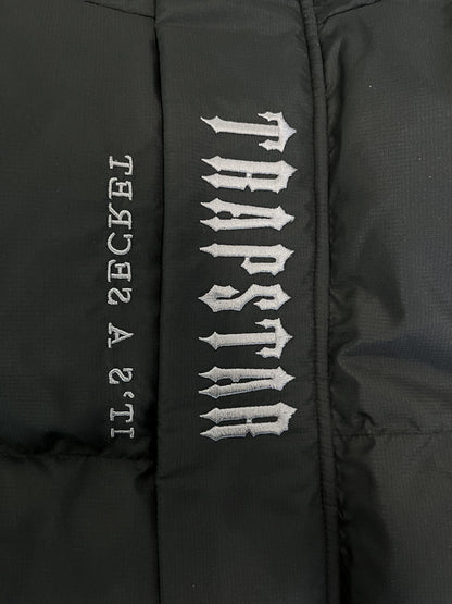Trapstar Decoded Hooded 2.0 Puffer Jacket Black
