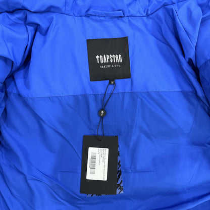 Trapstar Decoded Hooded 2.0 Puffer Jacket Dazzling Blue