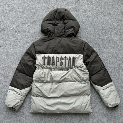 Trapstar Decoded Puffer Jacket Grey