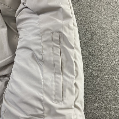 Trapstar Hyperdrive Technical Puffer Jacket Light Grey
