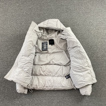 Trapstar Hyperdrive Technical Puffer Jacket Light Grey