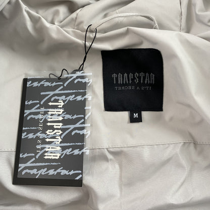 Trapstar Hyperdrive Technical Puffer Jacket Light Grey