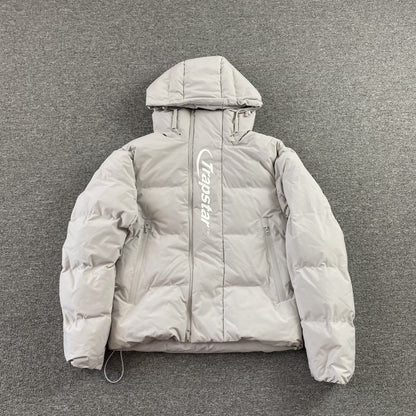 Trapstar Hyperdrive Technical Puffer Jacket Light Grey