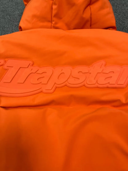 Trapstar Hyperdrive Technical Puffer Jacket Orange