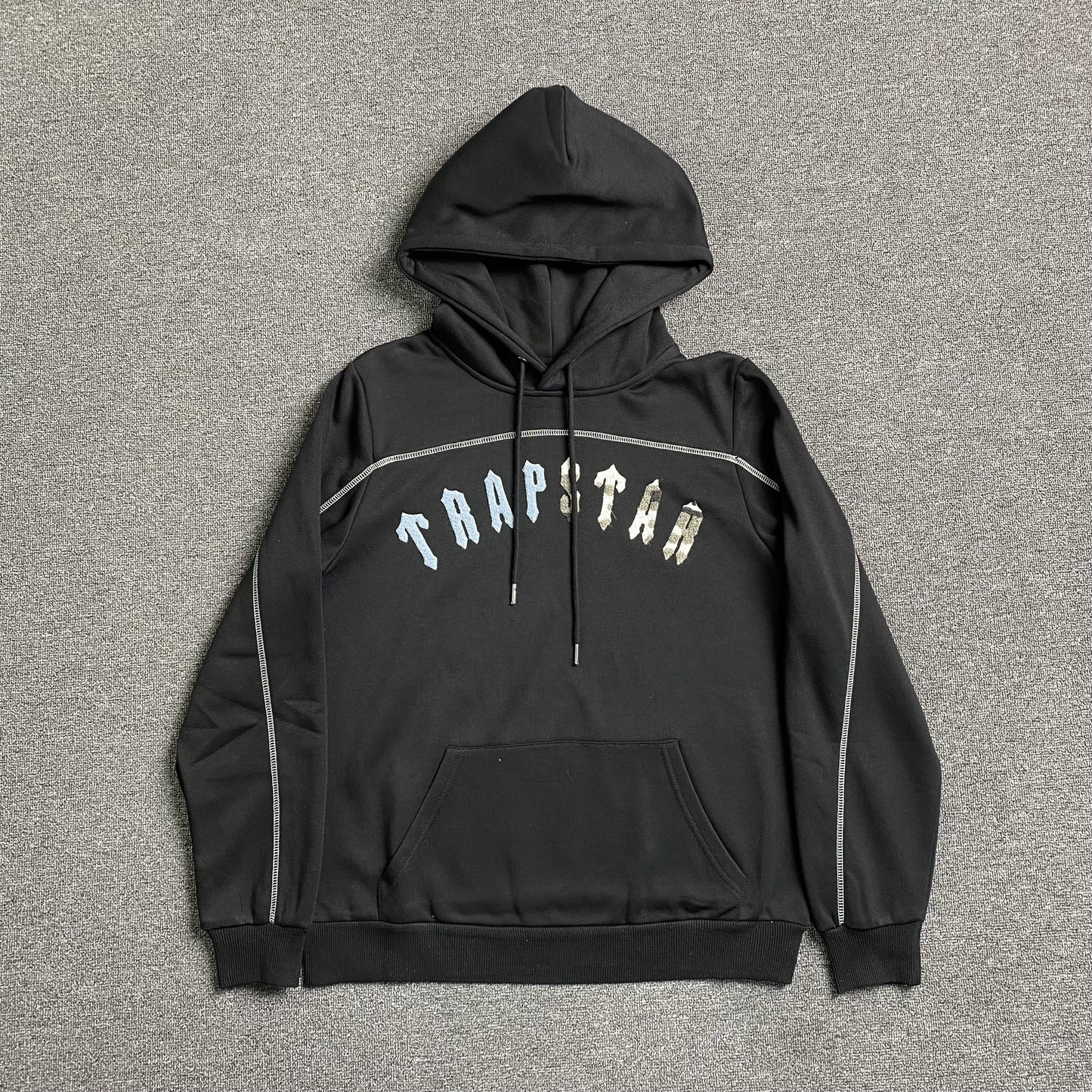 Trapstar Irongate Arch Chenille Tracksuit Black