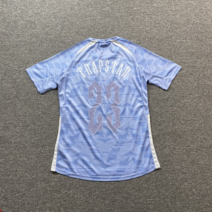 TRAPSTAR IRONGATE FOOTBALL JERSEY SKY BLUE