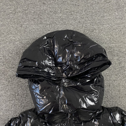 Trapstar Irongate Puffer Jacket Shiny Black